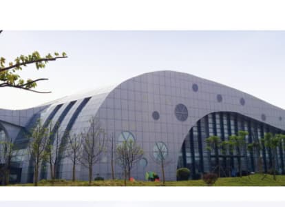 江苏会议中心外景网架工程